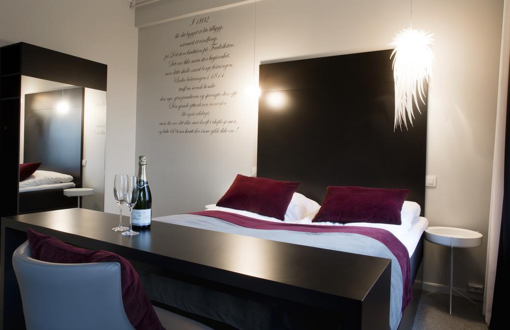 Fredriksten Hotell Halden Esterno foto